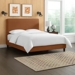 Elementary Upholstered Bed