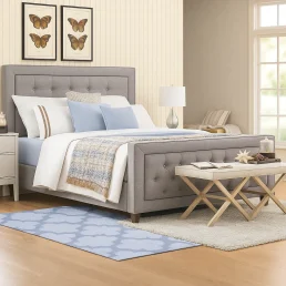 Faye Superior Upholstered Bed