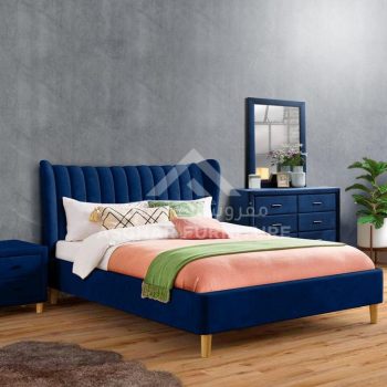 knox navy blue bed online